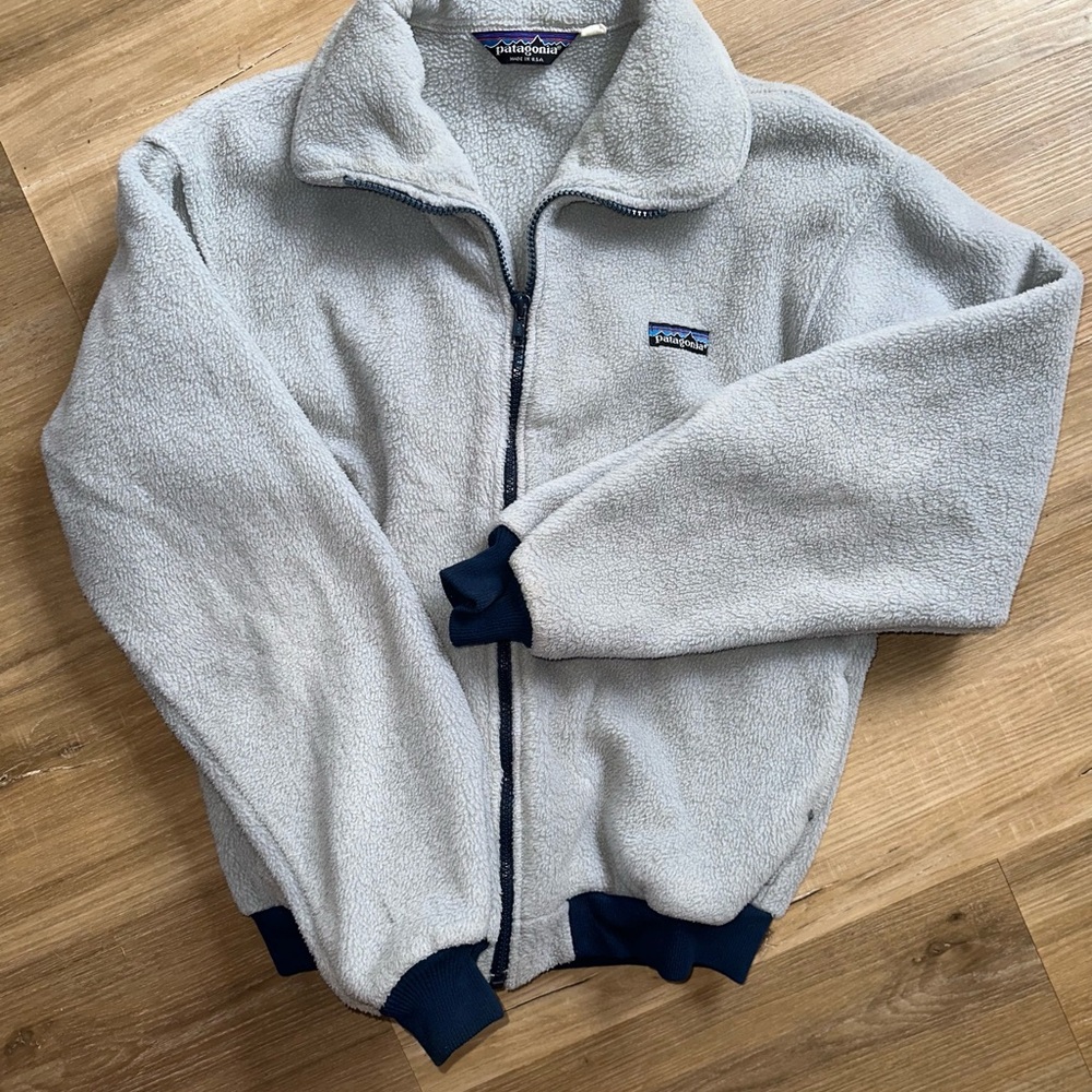 Patagonia Gray Fleece Jacket